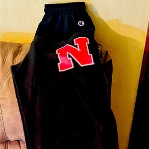 Women’s Champion University of Nebraska black sweatpants size medium long